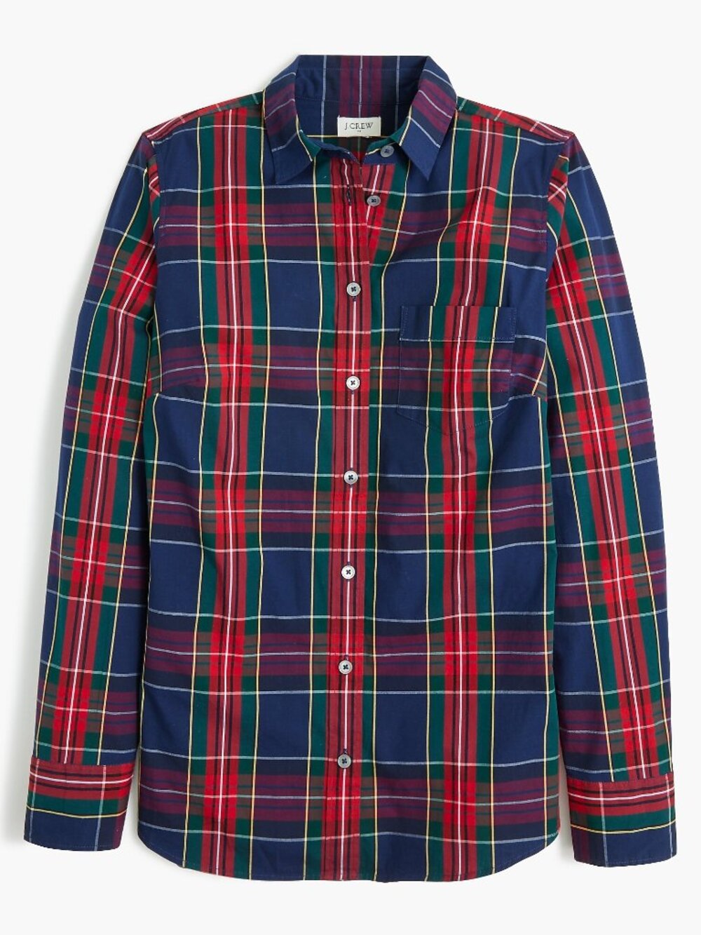 NWT J. Crew Size Medium Lightweight Cotton-Blend Shirt Top in Signature Fit NEW
